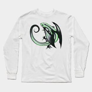 Agender Pride Dragon Long Sleeve T-Shirt